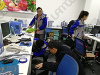 華謀咨詢?yōu)槟?服務(wù)行業(yè))公司現(xiàn)場打造講解與不足點改善